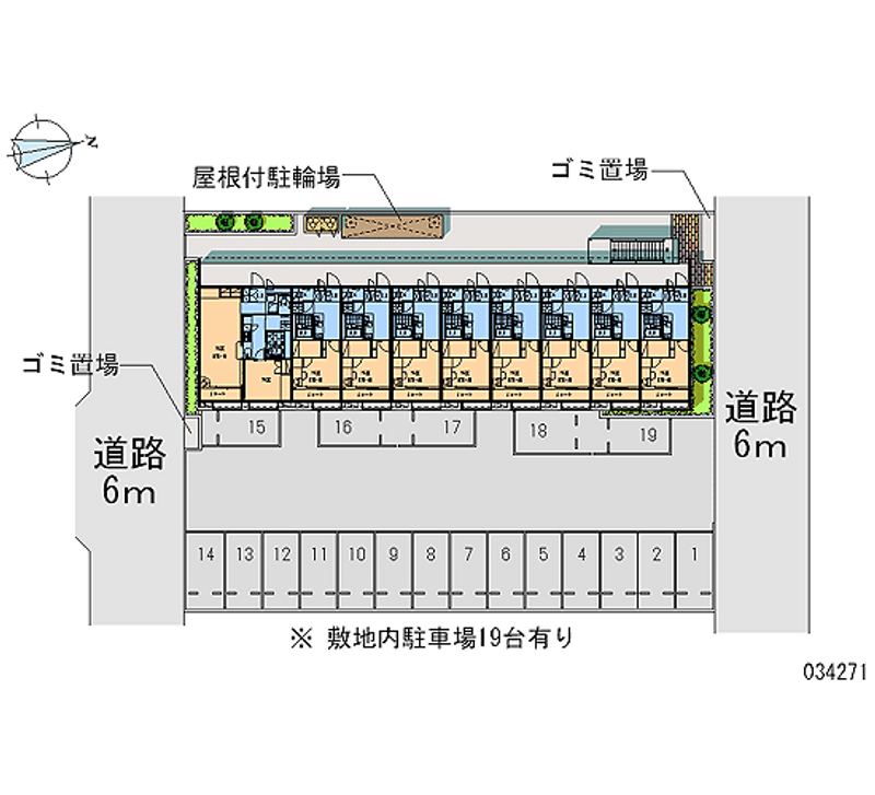 34271月租停車場