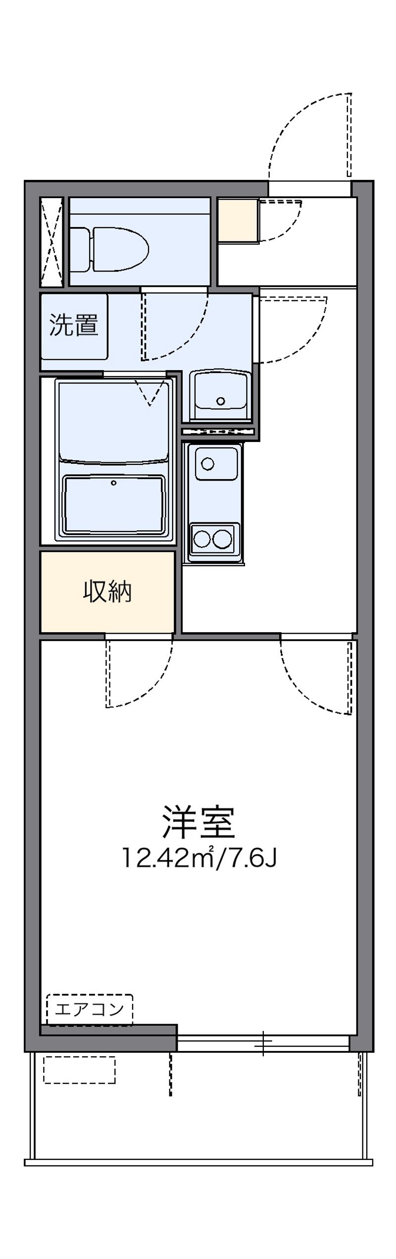 レオネクストフェルゼ津田沼 間取り