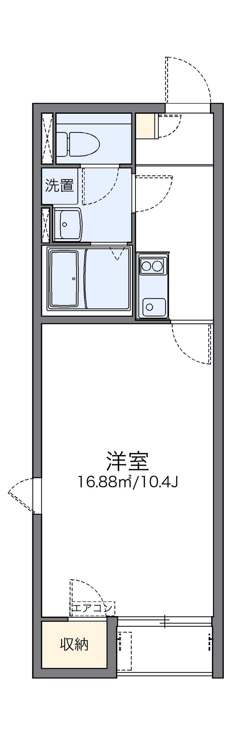 レオネクスト樹 間取図