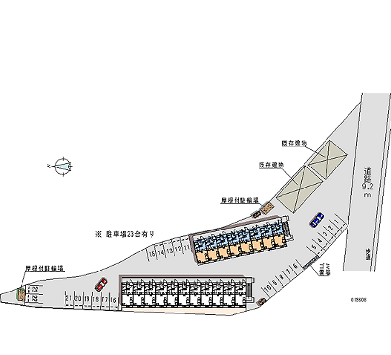 19608月租停车场