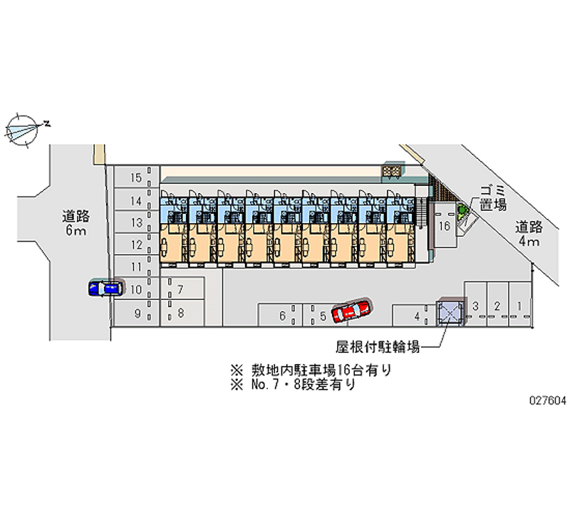 27604 bãi đậu xe hàng tháng