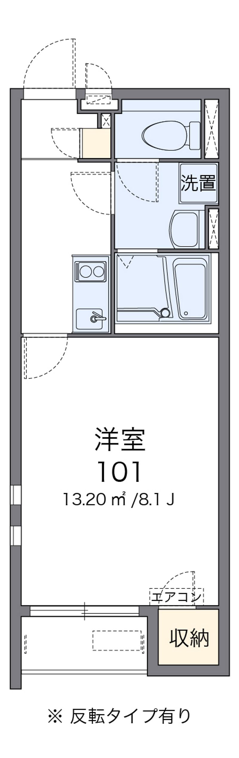 クレイノたなべⅡ 間取図