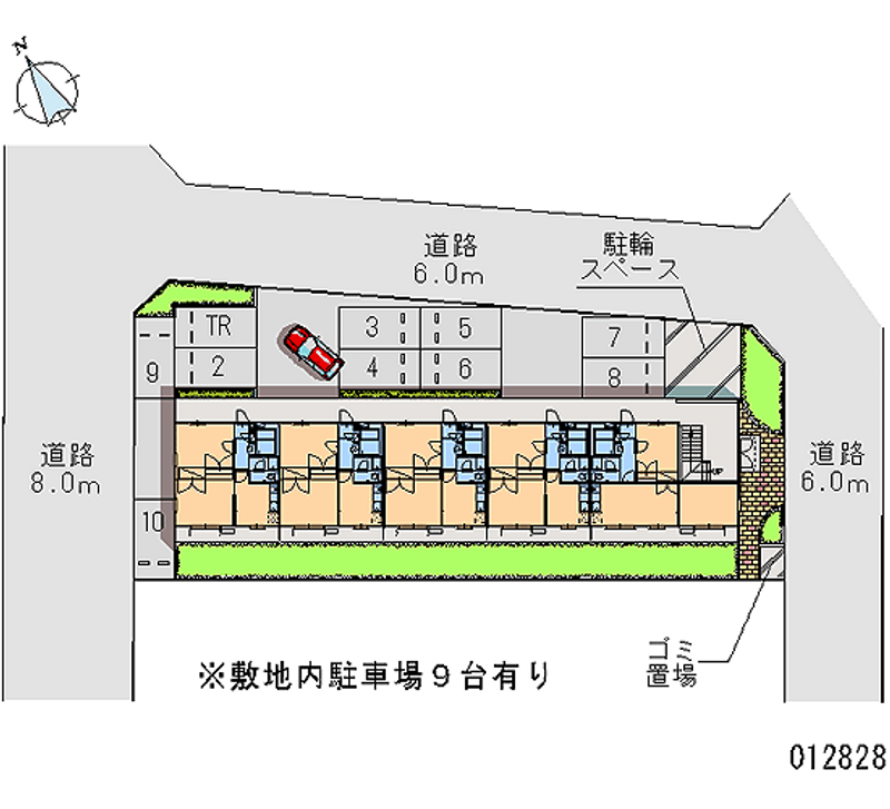 12828月租停車場