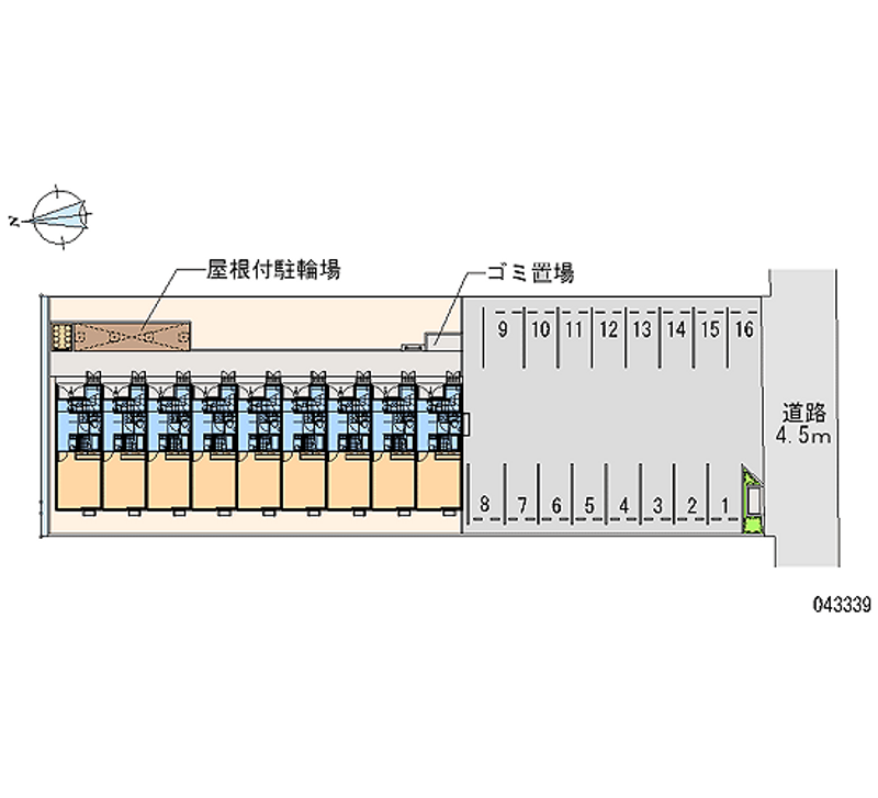 43339月租停车场