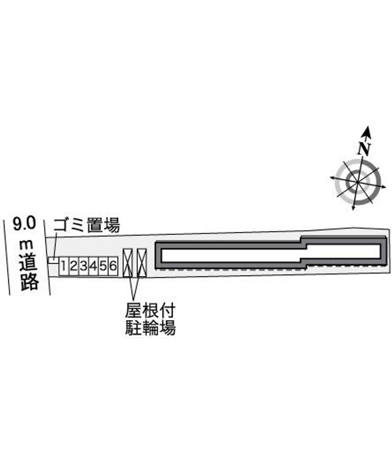 レオパレスロッソ 配置図