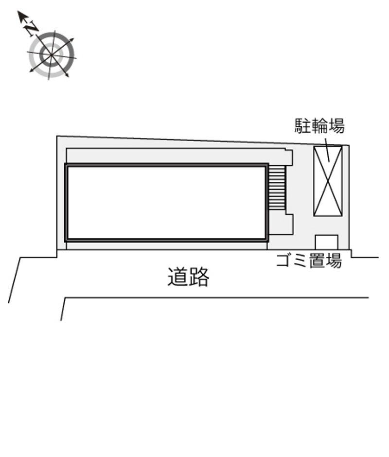 レオパレス水波 配置図