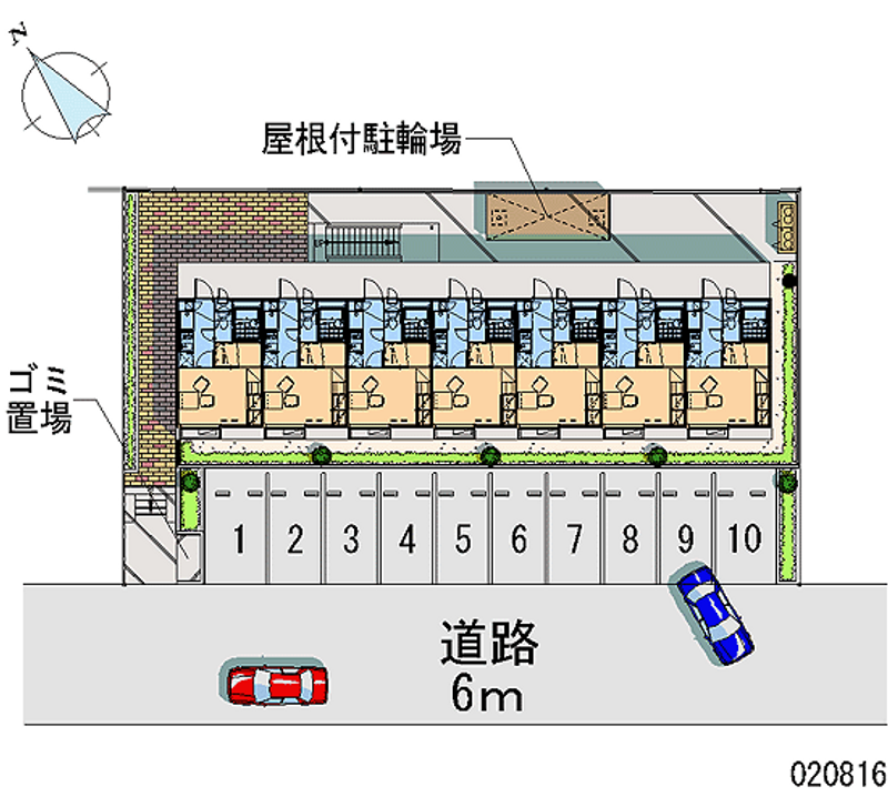 20816 bãi đậu xe hàng tháng