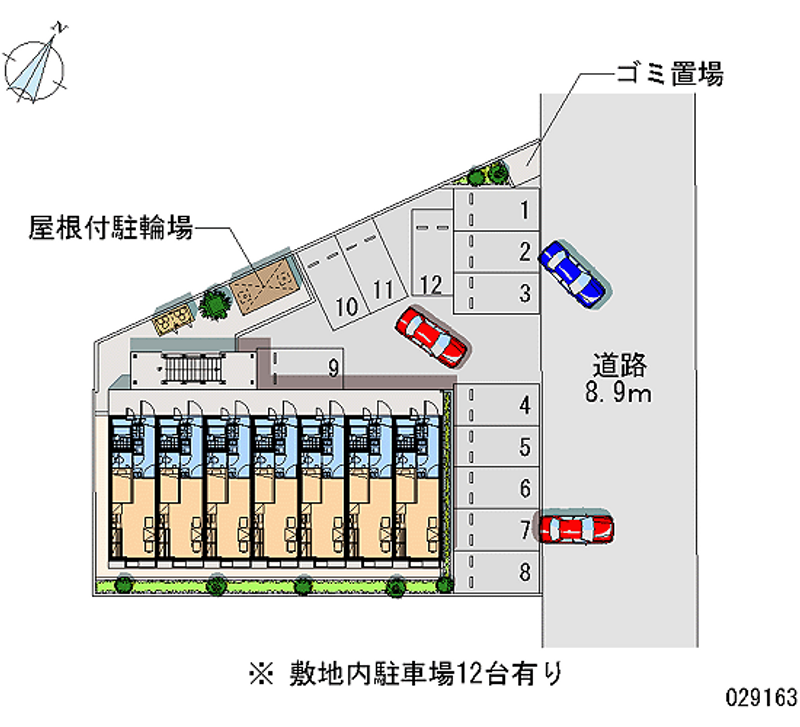 29163月租停車場