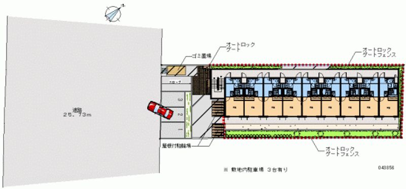 レオパレスアザレア 区画図