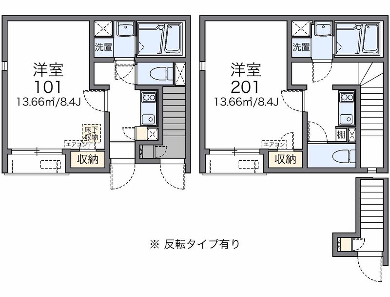 レオネクスト輝 間取図