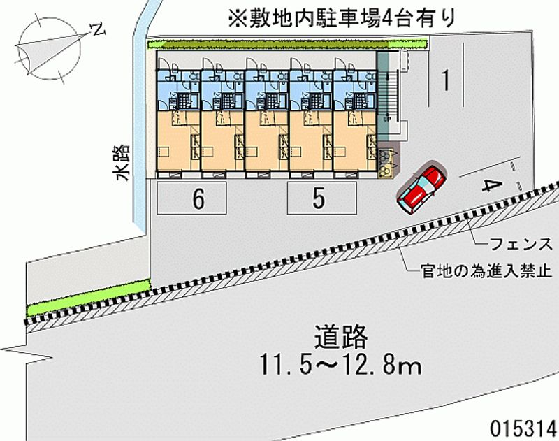 15314 Monthly parking lot