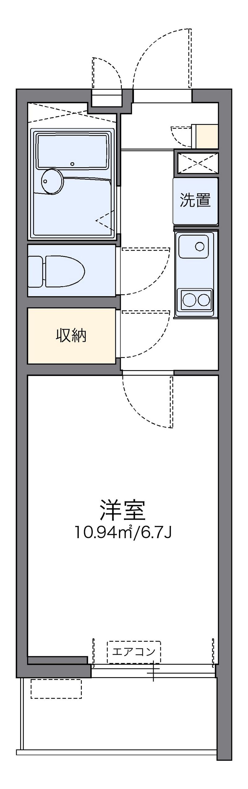 レオネクスト桜坂 間取図