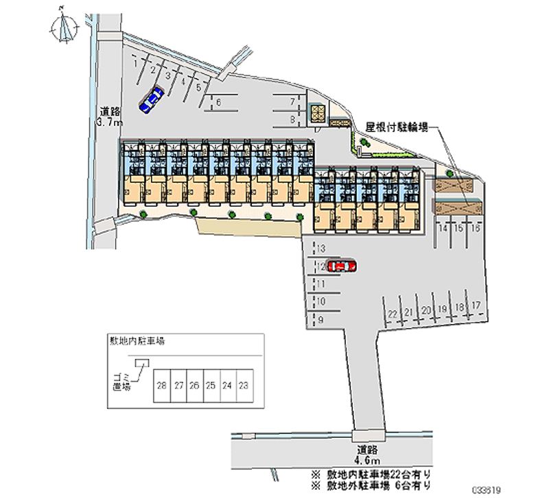 33619月租停车场