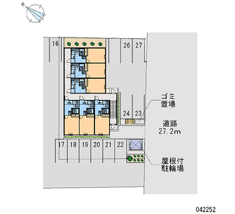 レオパレスフロリード 月極駐車場