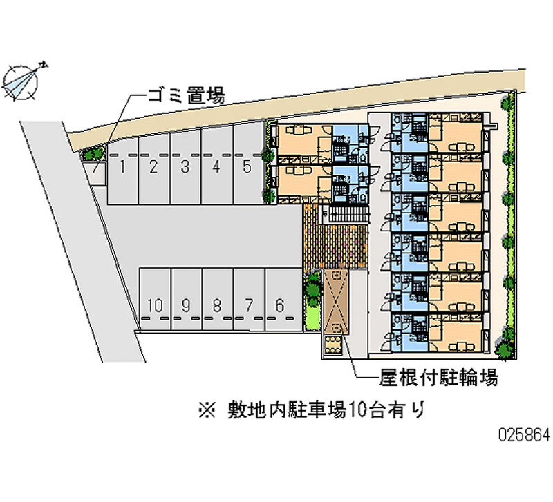 25864 Monthly parking lot