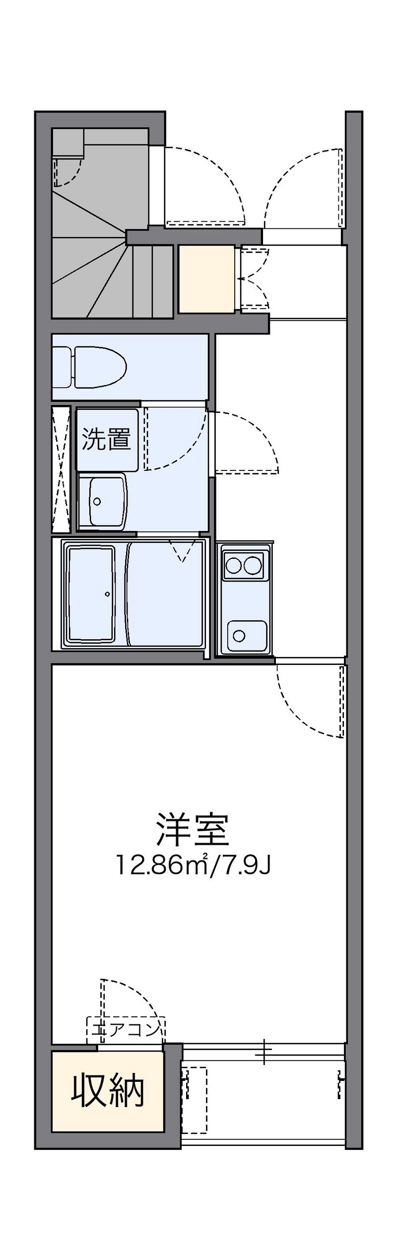 レオネクストあさか野 間取図
