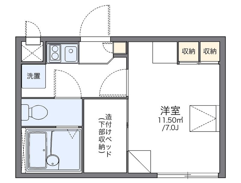 leopalace Sophia Takatsuki Floor plan