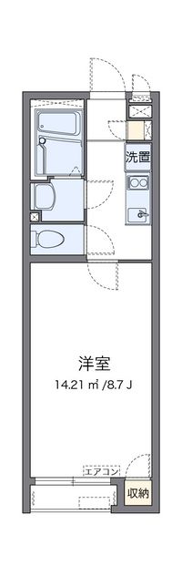 クレイノパルテドール 間取り図