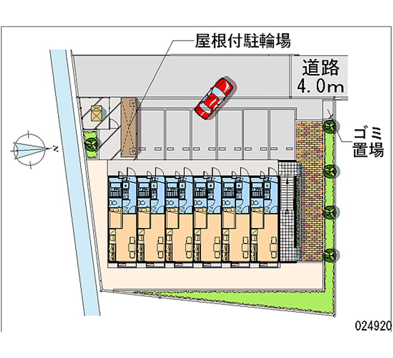 レオパレスＦＬＥＵＲＩＲ 区画図