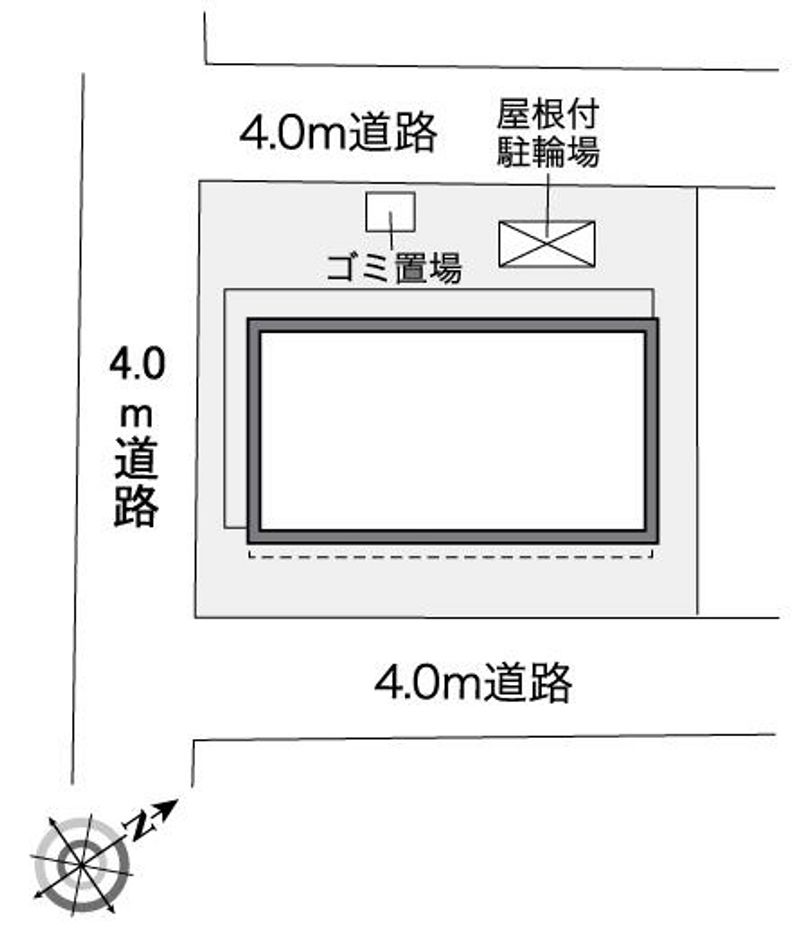レオパレスＳＥＡＣＯＴＴＡＧＥ 配置図