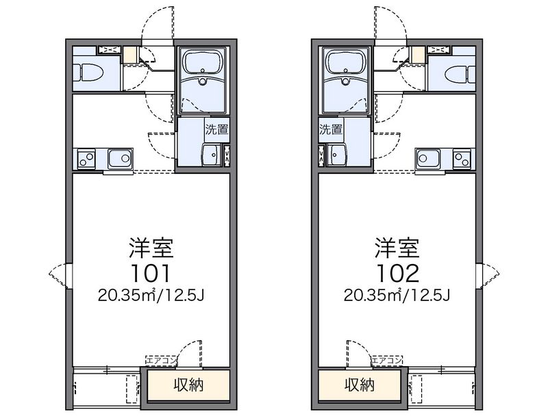 レオネクストパーチ 間取図