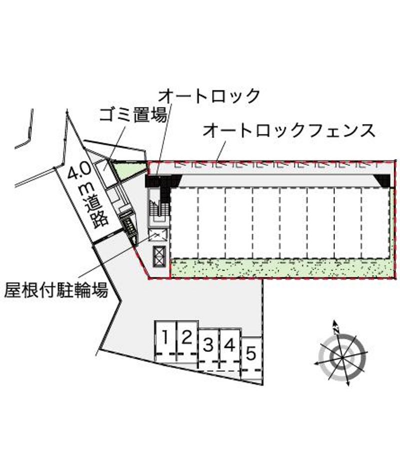 レオネクストスリムヒルズ 配置図