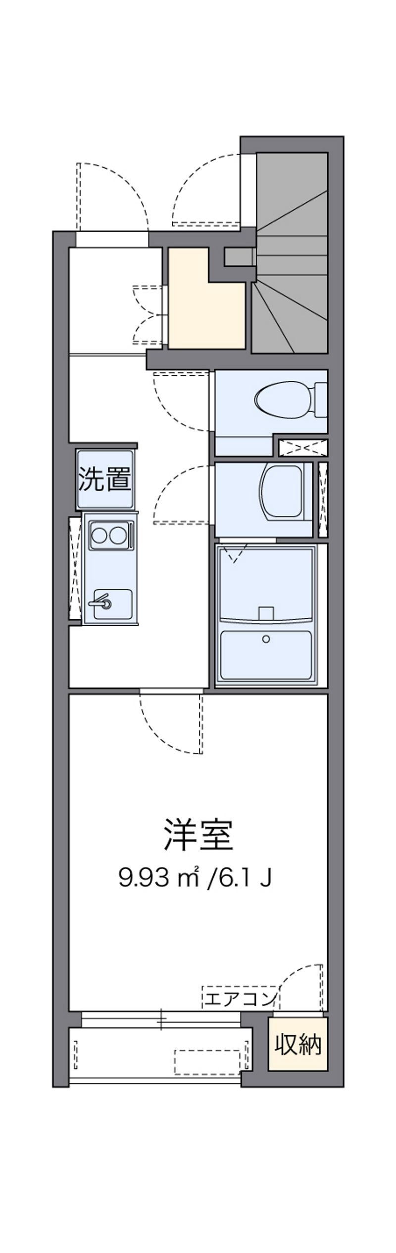 クレイノ聡 間取図