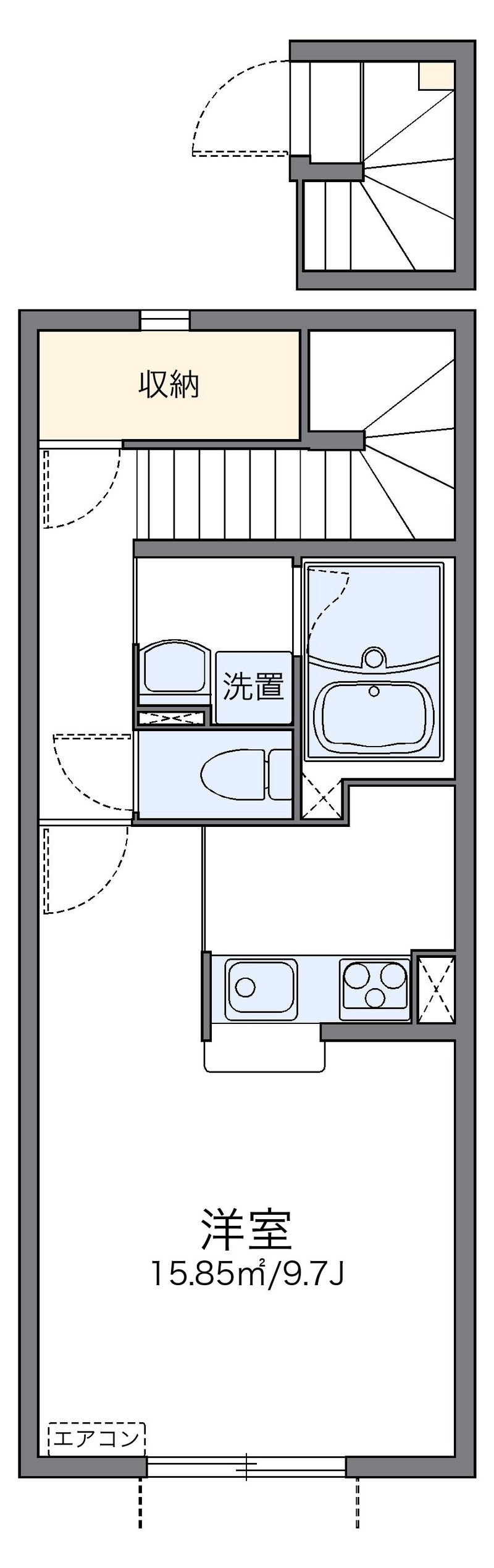 レオネクストクラーク館 間取図