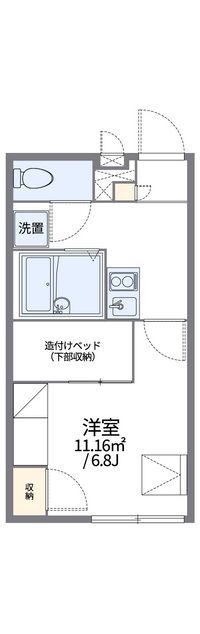 レオパレス泉 間取り図