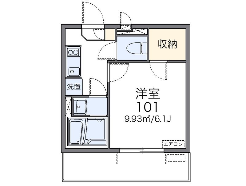 レオネクストＧＲＡＮＤ　ＳＲＫ 間取図