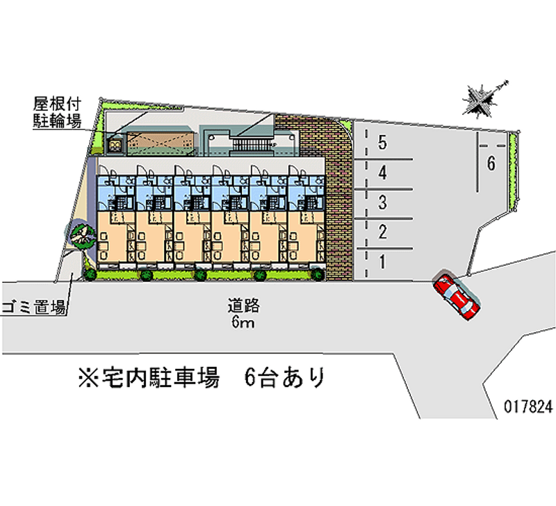 レオパレス旭藤 月極駐車場