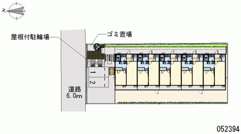 レオネクストすずらん荘 区画図