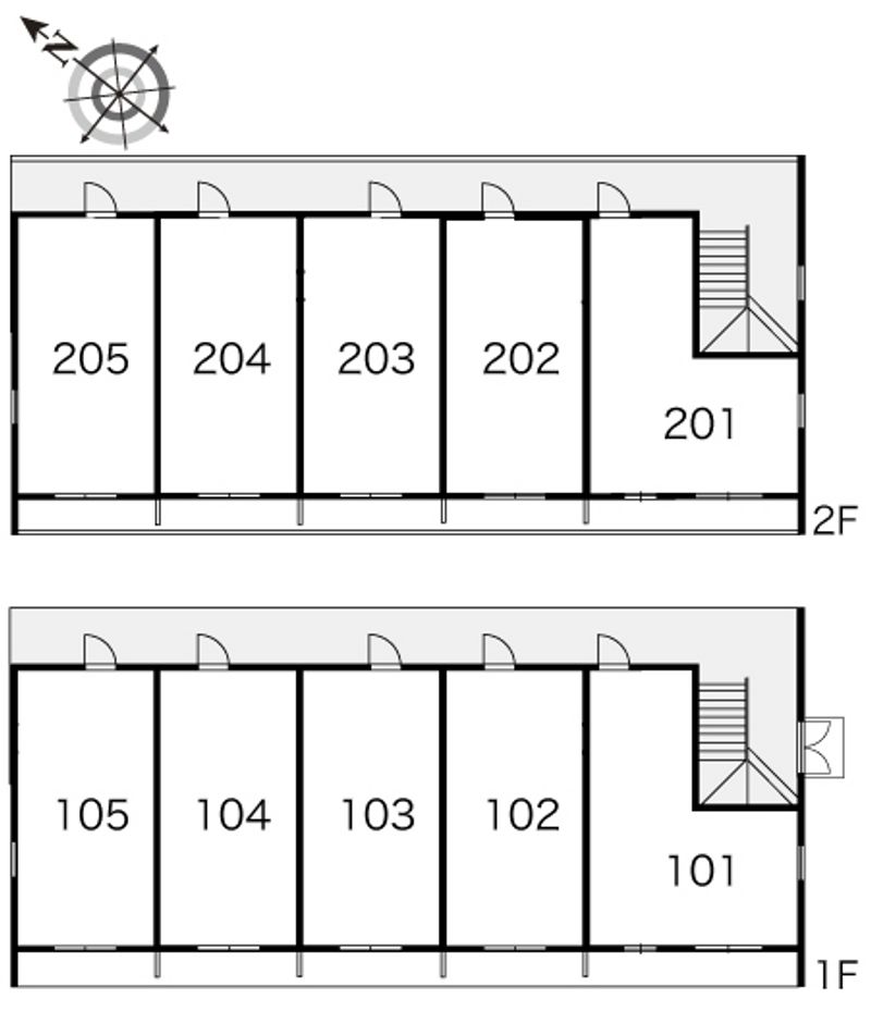 レオパレスＴＡＫＡＳＡＧＯ 間取り配置図
