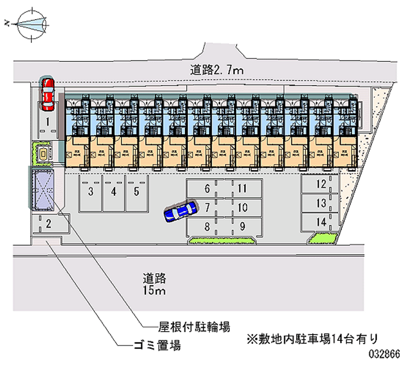 32866月租停车场