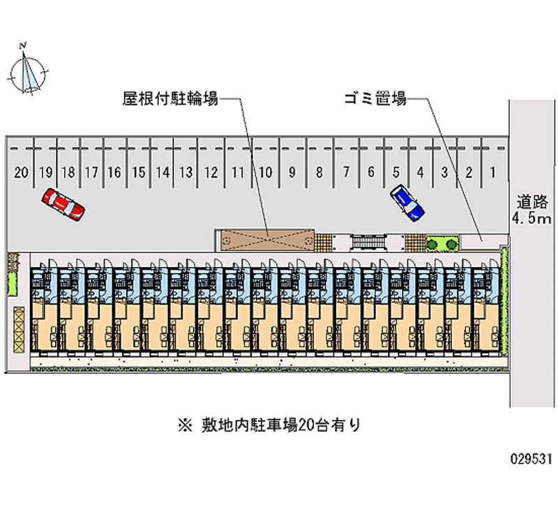 29531 bãi đậu xe hàng tháng