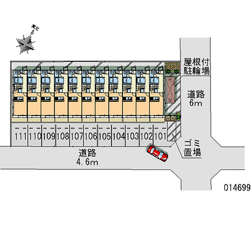 14699月租停车场