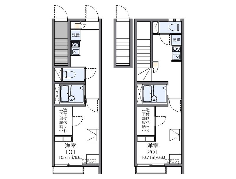 レオネクスト稲西 間取図