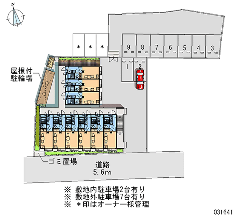 31641 Monthly parking lot