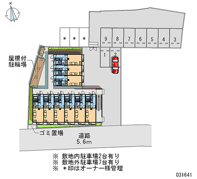 31641 Monthly parking lot