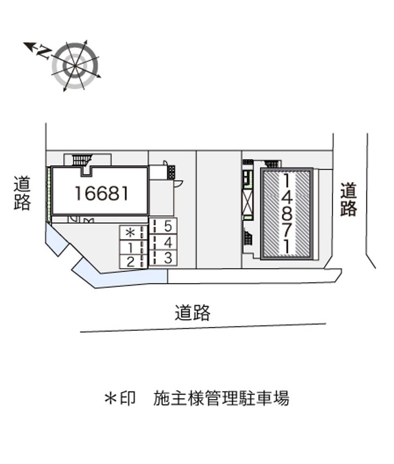 レオパレスＭＡＳＡＧＯ 配置図