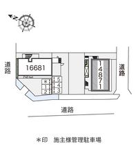 レオパレスＭＡＳＡＧＯ 配置図