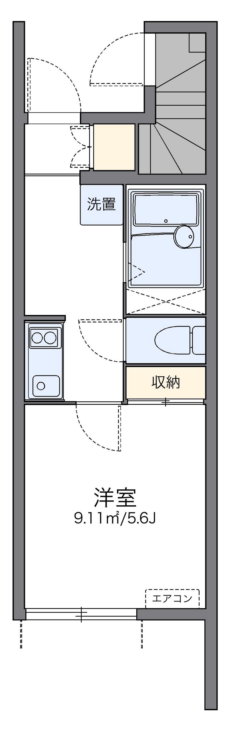 レオネクストＳＵＮ西河原 間取図