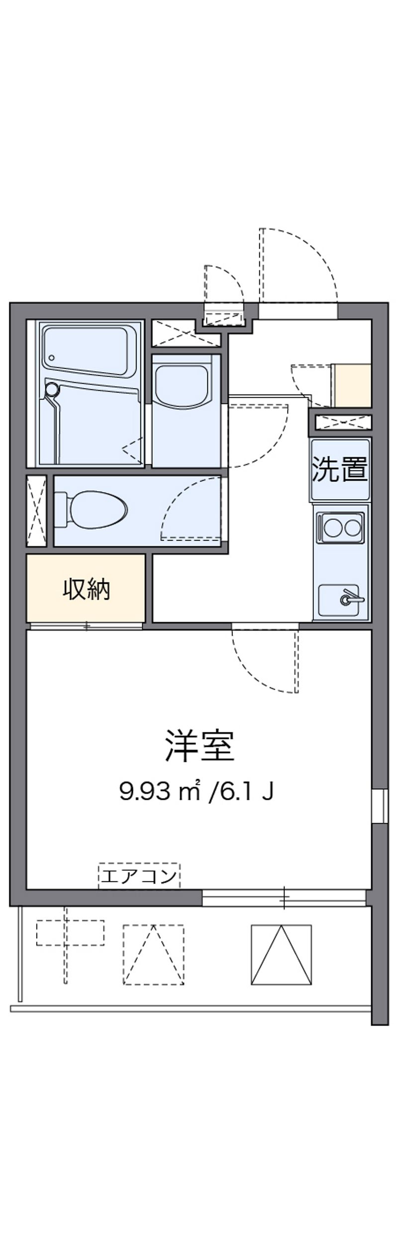 クレイノ石原橋 間取図
