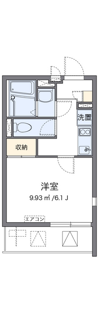 クレイノ石原橋 間取り図