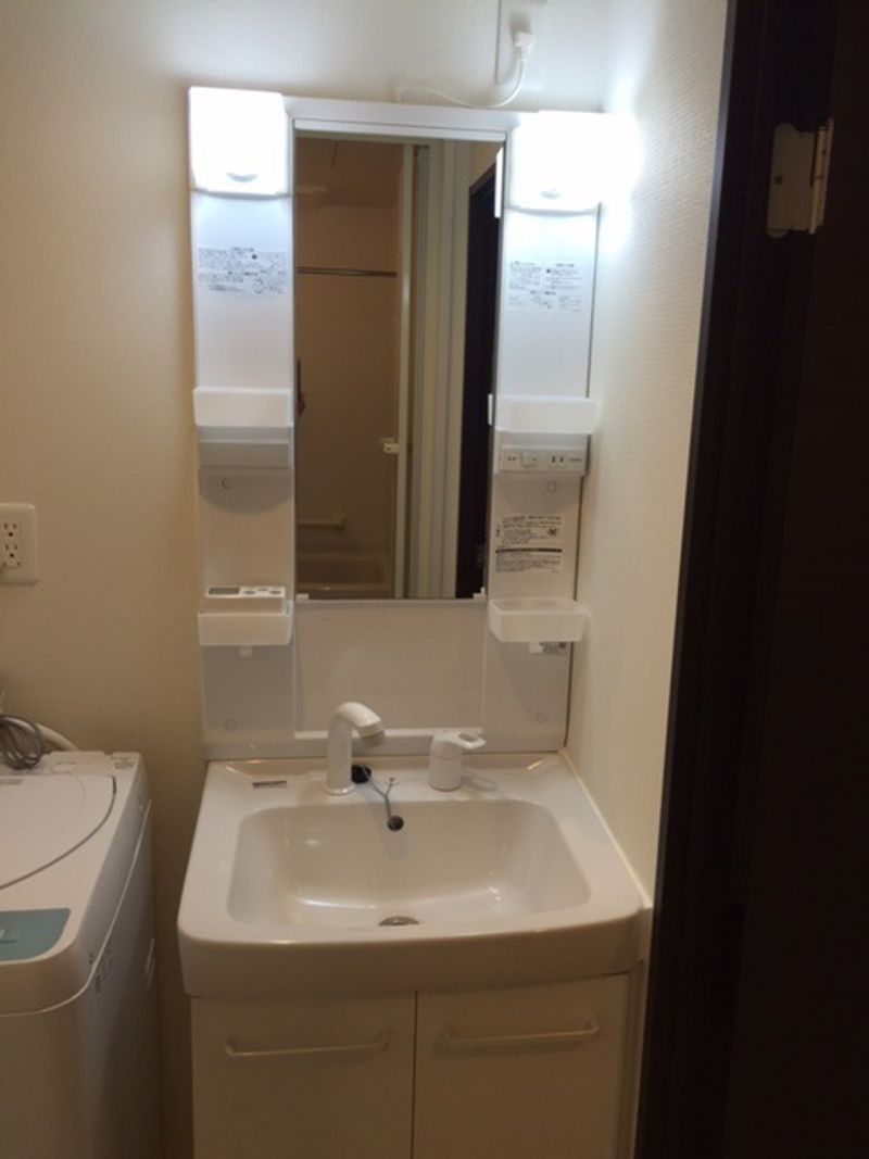 クレイノ林試の森 洗面所