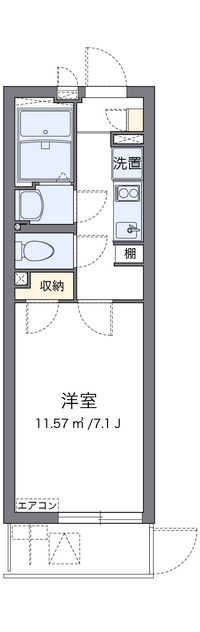 ミランダあおい 間取り図