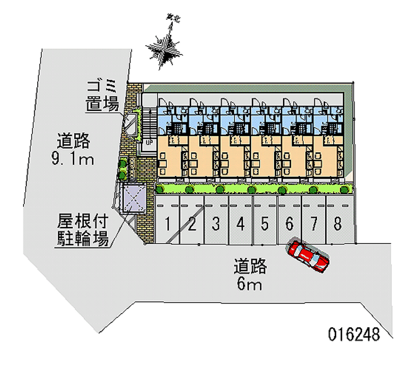 16248月租停车场