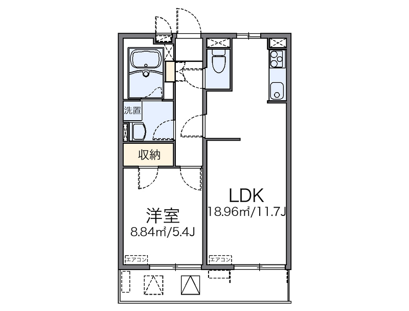 レオネクストタウンコートⅢ 間取り