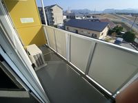 レオパレス古志大橋北サイド バルコニー