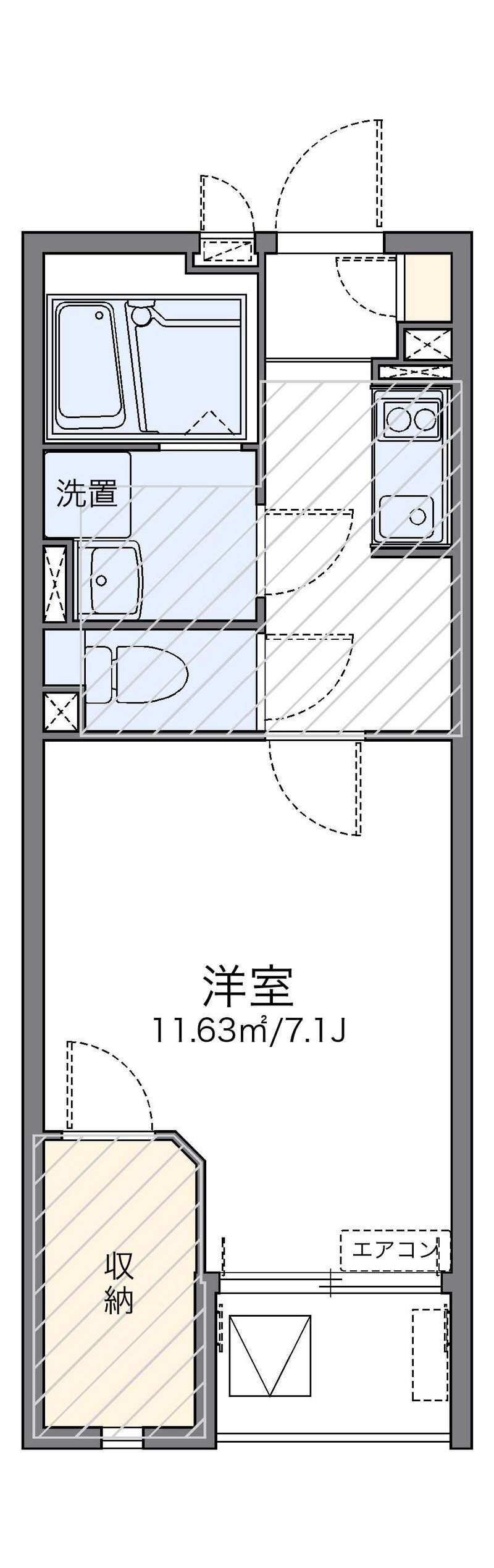 レオネクストコラッジョ 間取図